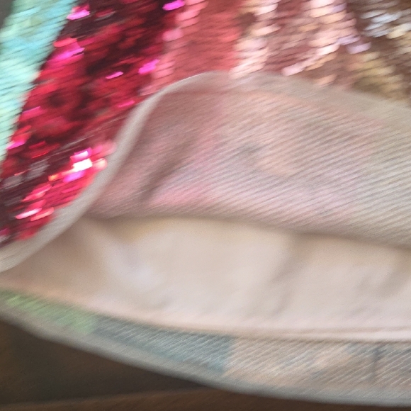 H&M Multicolor Striped Sequin Skirt - Picture 5 of 7